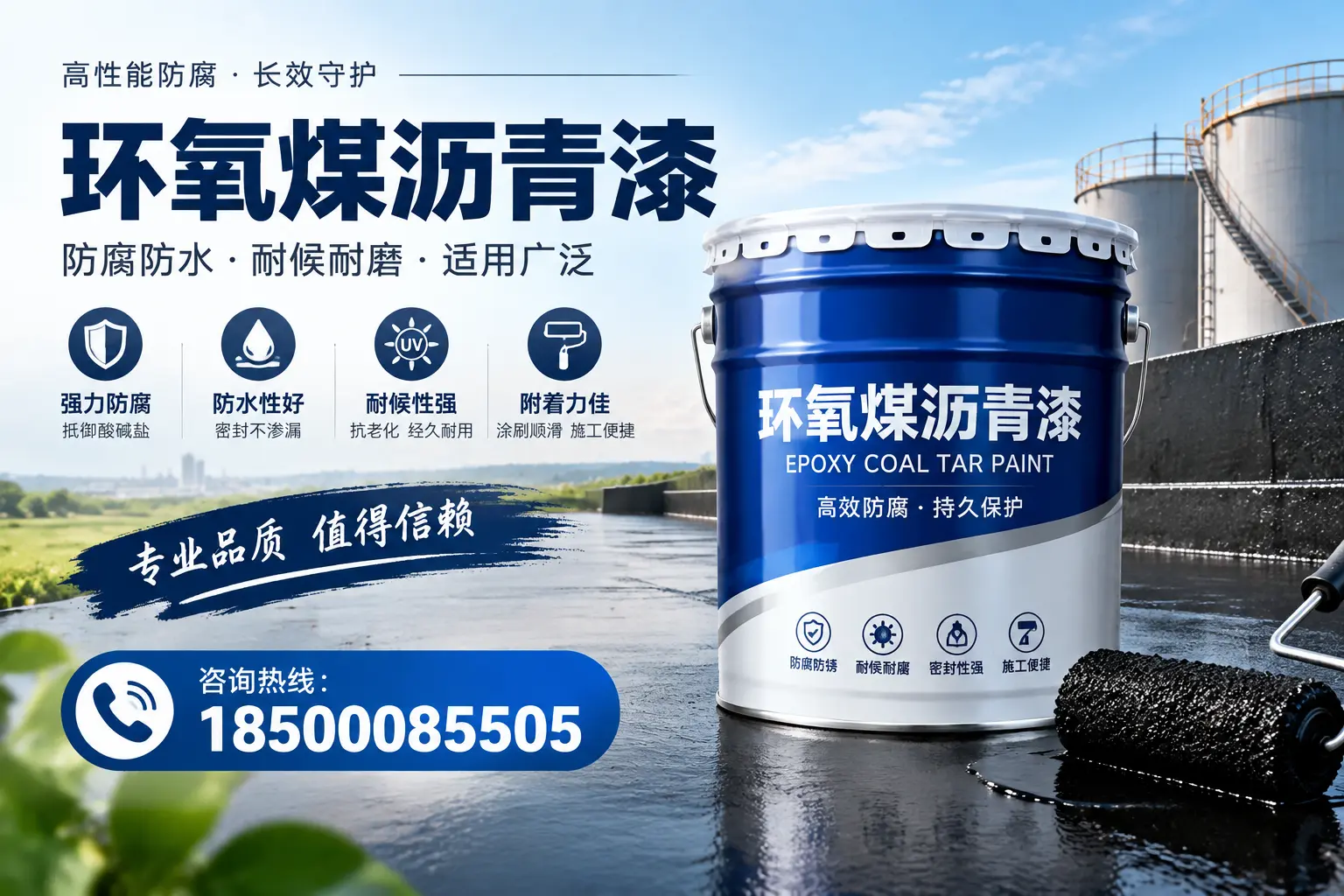 环氧煤沥青漆与油漆的区别，胡杨河消费者最关心的问题